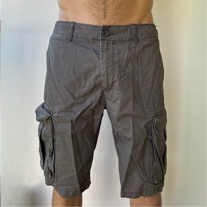 GAP dark grey cargo shorts
